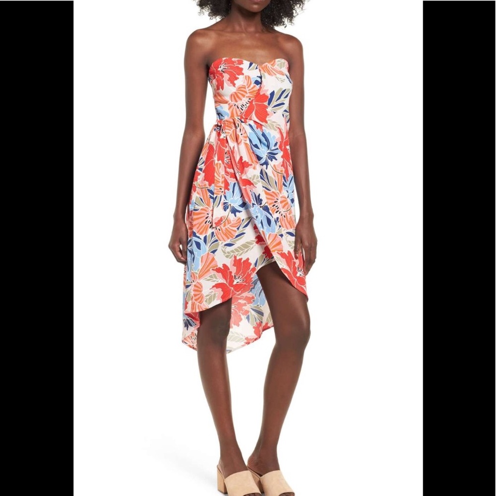 ASTR the Label - Josefina Strapless Dress Final sale